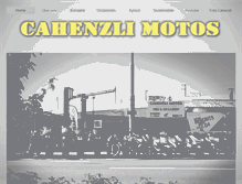 Tablet Screenshot of cahenzlimotos.ch